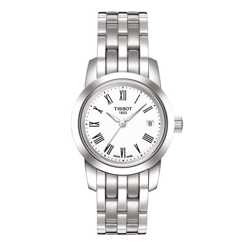 天梭 （TISSOT） 经典系列石英女表 T033.210.11.013.00 T033.210.11.013.00（白色）