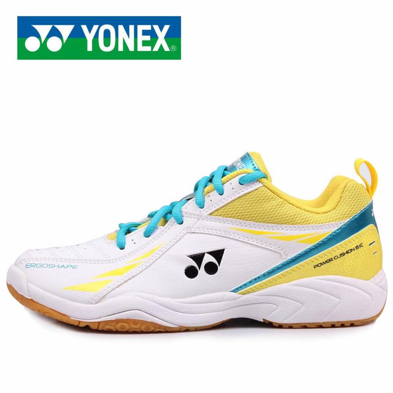 正品 尤尼克斯YONEX 羽毛球鞋 SHB-61C 运动鞋 黄色 39码=245MM
