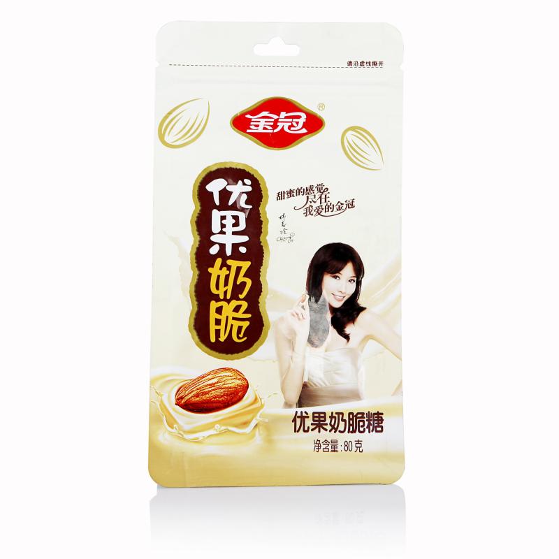 金冠甜心恋仁优果奶酥80g