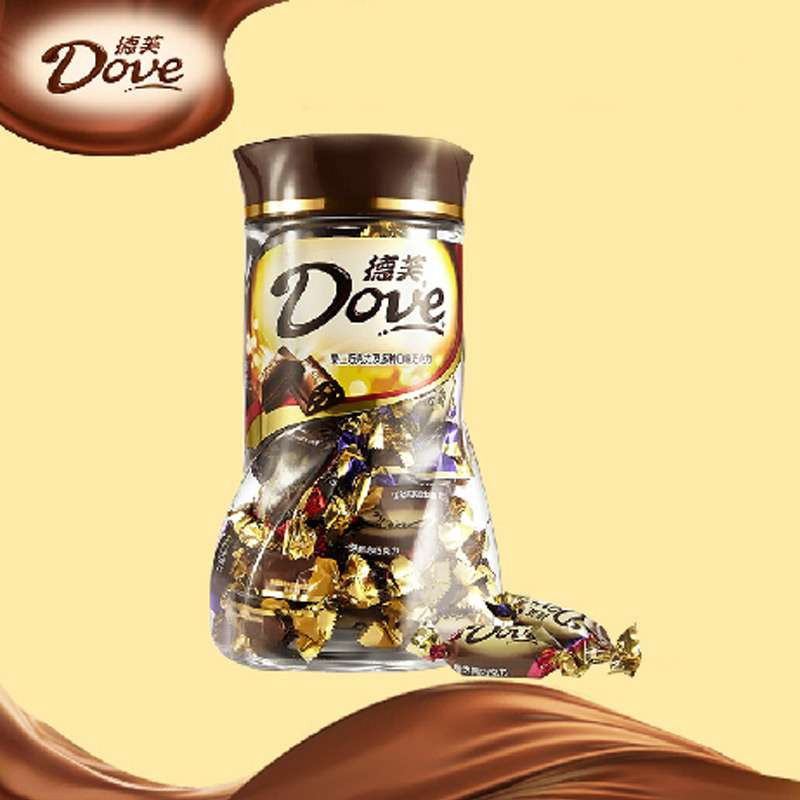 德芙 果仁巧克力及多种口味巧克力 334g/瓶