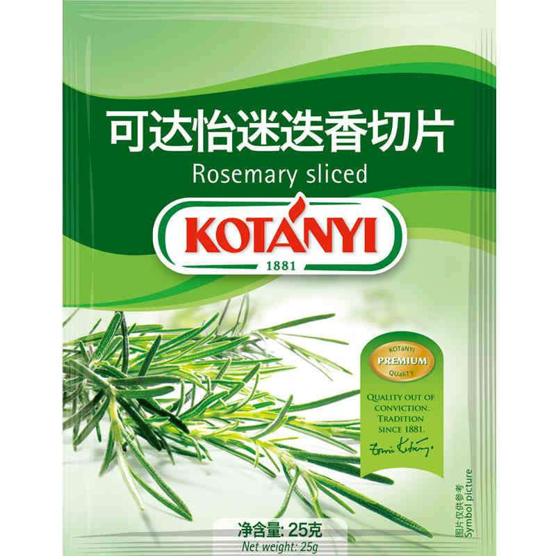 可达怡迷迭香切片25g