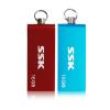 SSK飚王 SFD042 8G 诱惑 8G mini旋转U盘8G带挂链 正品 红色