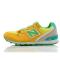 New Balance/新百伦 新款女鞋运动鞋 N字母跑步鞋 透气鞋 复古潮鞋淡黄绿 39码