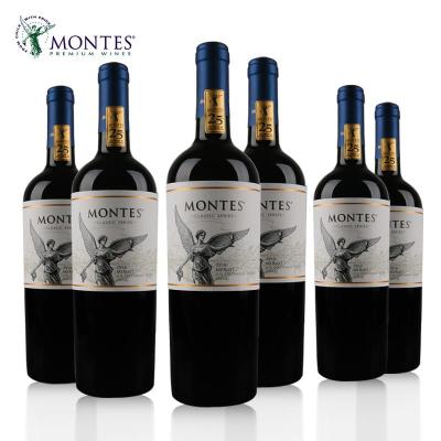 MONTES 蒙特斯 经典梅洛 红葡萄酒 750ml*6瓶 *2件