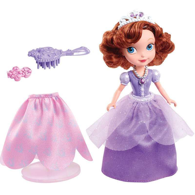 disney迪士尼小公主苏菲亚之皇室礼仪套装y6647高清实拍图