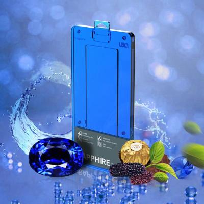 iphone5s蓝宝石膜u&q苹果5s塞菲膜真蓝宝石非钢化玻璃膜限量贴膜