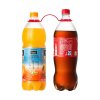 1.0L可口可乐+1.25L美汁源果粒橙