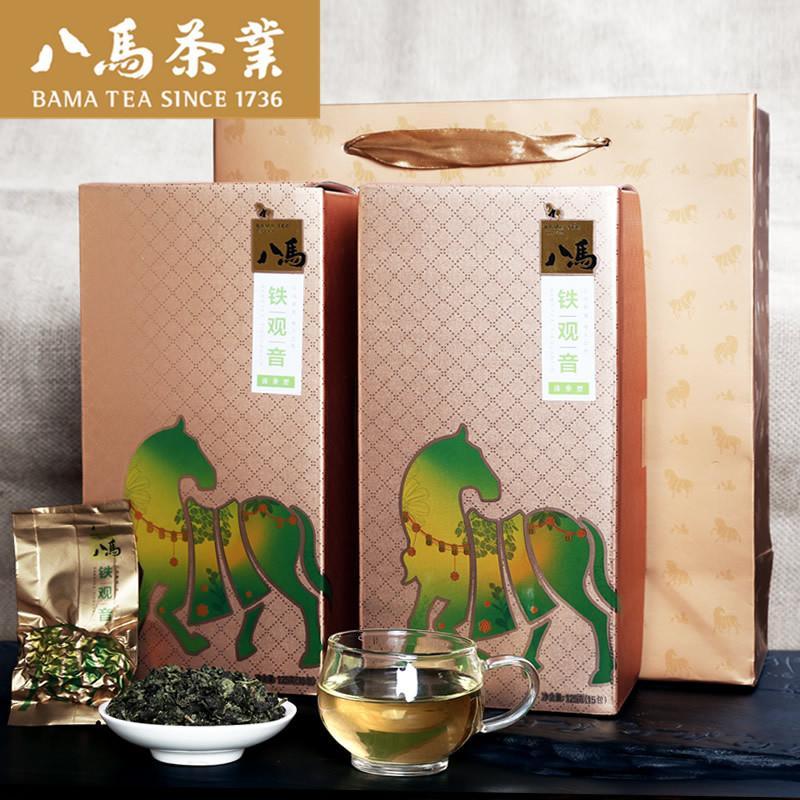 八馬茶業 安溪 鐵觀音 烏龍茶 清香型 茶葉享韻系列 125g*2高清實拍圖