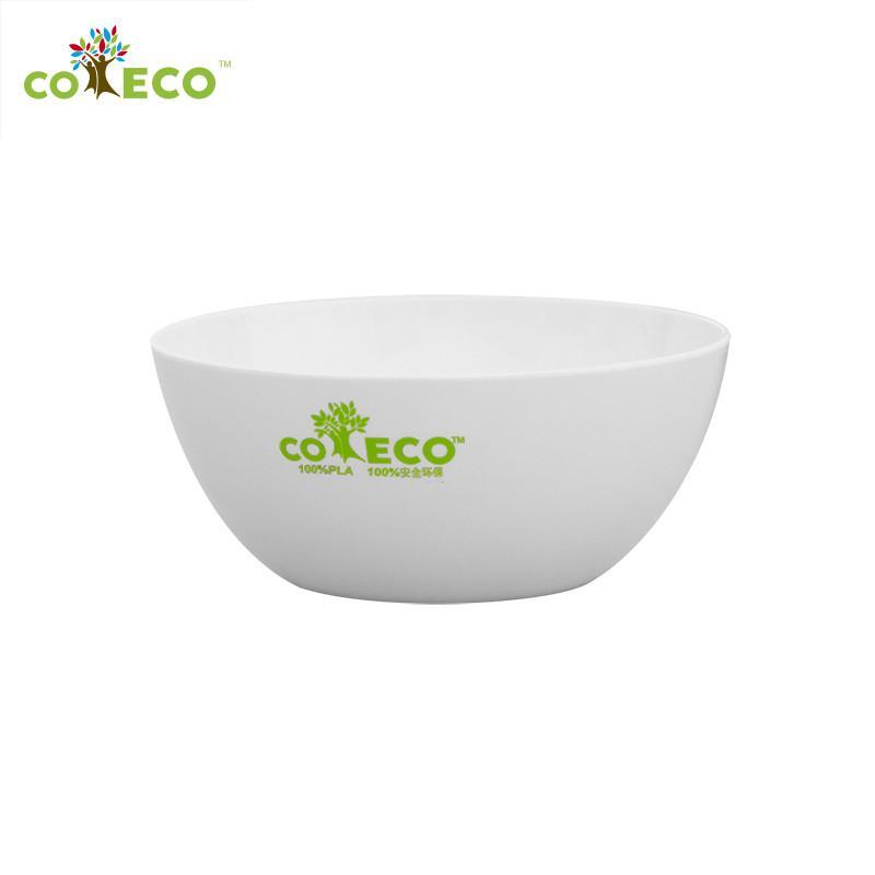 可爱客 COECO卡布里 玉米材质餐具 小碗 白色