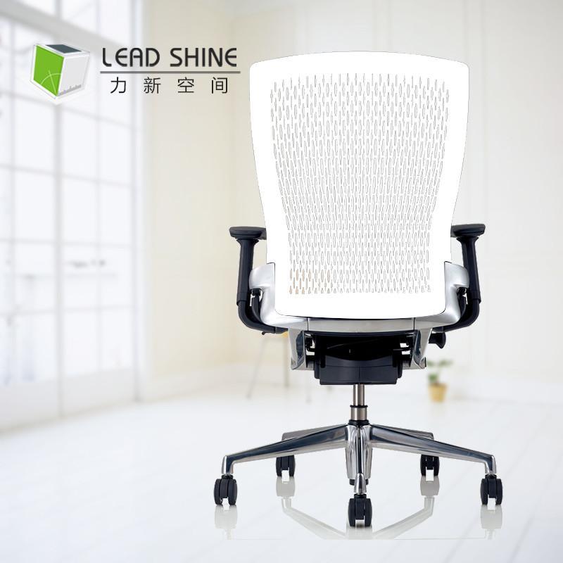 leadshine PULSE 日本进口 电脑椅 高背椅办公椅子 白色椅背