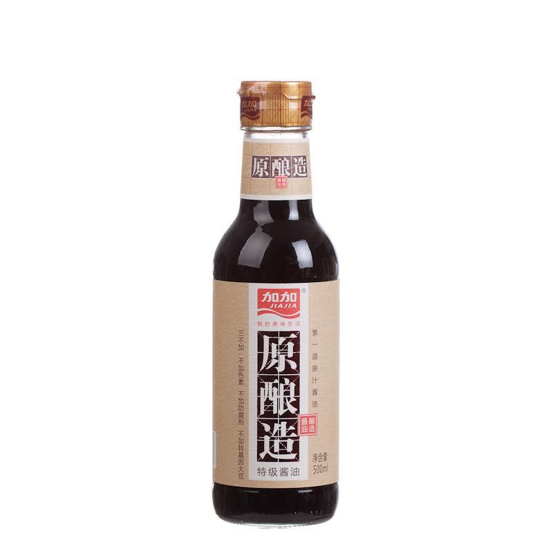 加加原酿造特级酱油 500ml