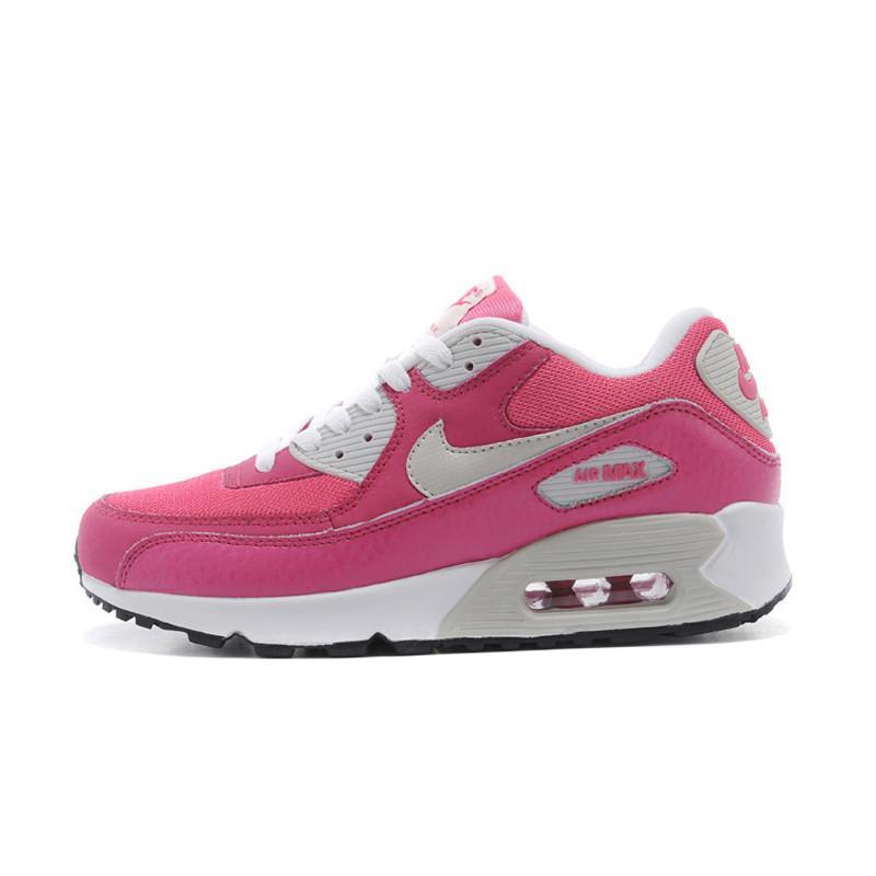 NIKE耐克女鞋正品2014新款AIR MAX90内增高跑鞋运动鞋复刻鞋 粉红色 38码