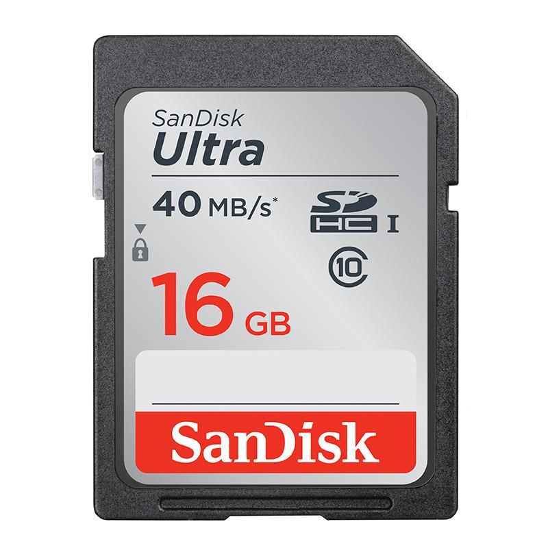 闪迪（SanDisk）至尊高速SDHC存储卡 16G-Class10-40MB/s