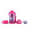 Hello Kitty 凯蒂猫 康乐学生保温壶水壶 透明粉600ml