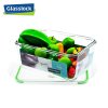 三光云彩(GLASSLOCK) 钢化玻璃保鲜盒韩国进口耐热长方形饭盒1870ml大号便当盒密封碗RP517