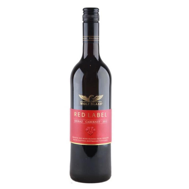 澳大利亚禾富酒园南澳红牌设拉子加本力苏维翁干红葡萄酒750ml