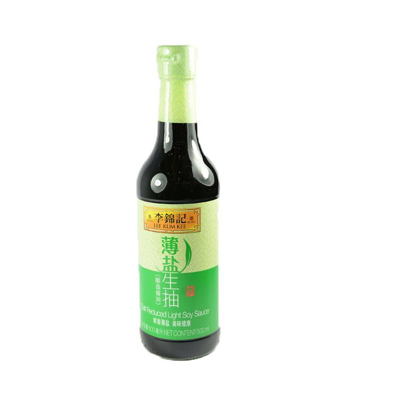 李锦记薄盐生抽 500ml