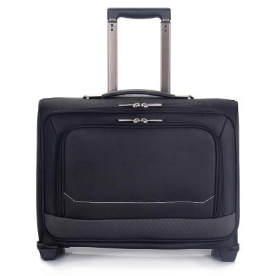 绿泽尚品 商务时尚防水牛津布宝马登机箱bmw001 黑色 16寸