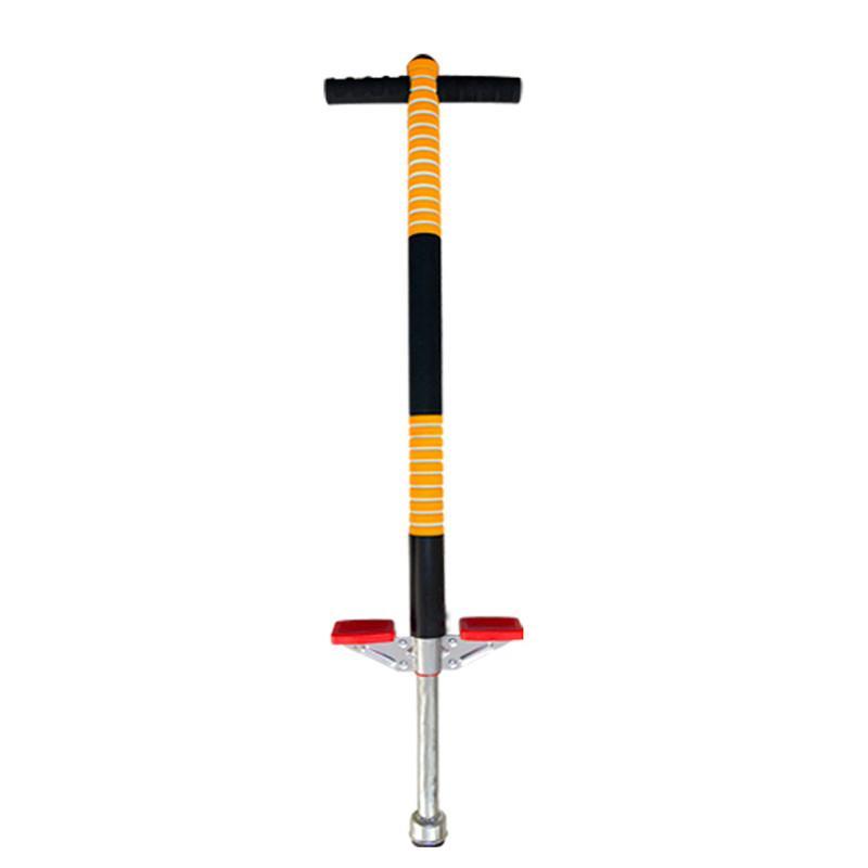 山人运动跳跳杆娃娃跳弹跳器单双杆儿童青少年成人款蹦蹦杆 单杆蓝色