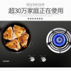 欧尼尔(OUNIER)B13燃气灶嵌入式煤气灶台嵌两用钢化玻璃家用大火力双灶聚能节能猛火台式灶台灶炉具灶具天然气