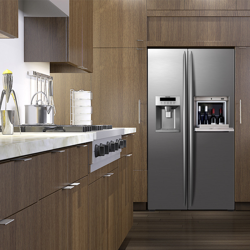 达米尼(damiele)bcd-568wkdzb 568升无霜风冷全自动制冰对开门冰箱