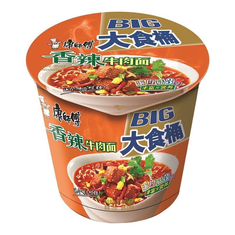 （停用）康师傅 大食桶香辣牛肉面