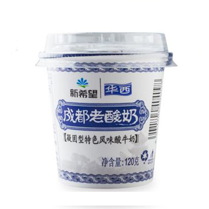 新希望成都老酸奶原味120g