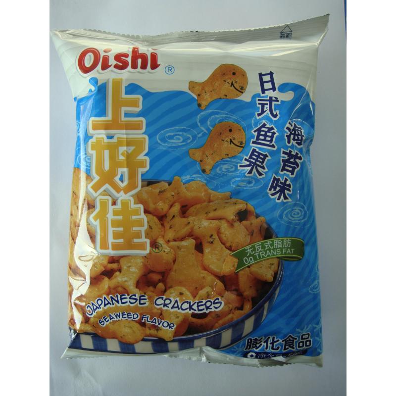 上好佳日本鱼果海苔味50g
