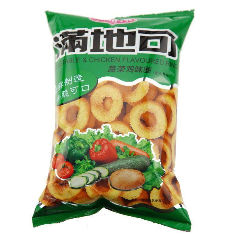 满地可蔬菜鸡味圈 75g