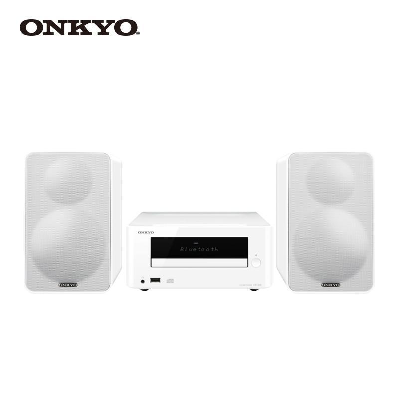安桥(Onkyo)X-U5迷你音响/家庭台式音响 CD 蓝牙 USB 无损音乐播放系统（白色）