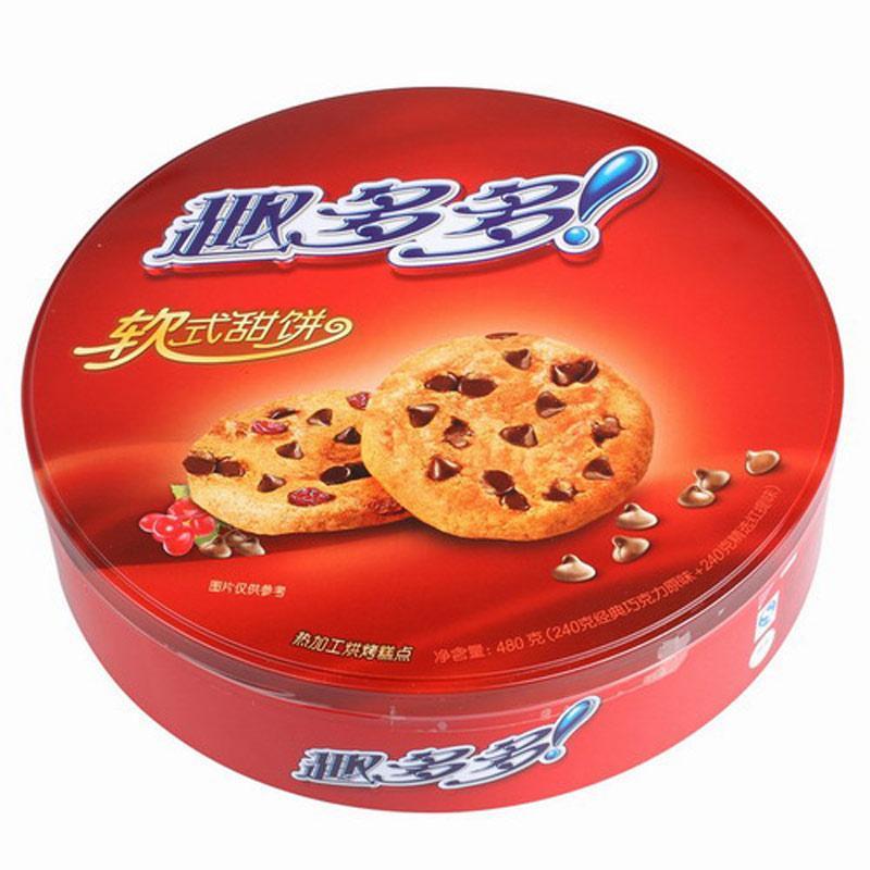 趣多多软式甜饼礼罐 480g