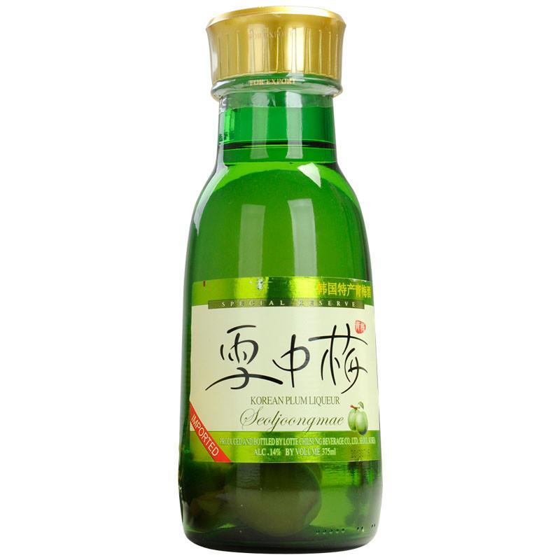 乐天(LOTTE) 雪中梅青梅味配制酒375ml