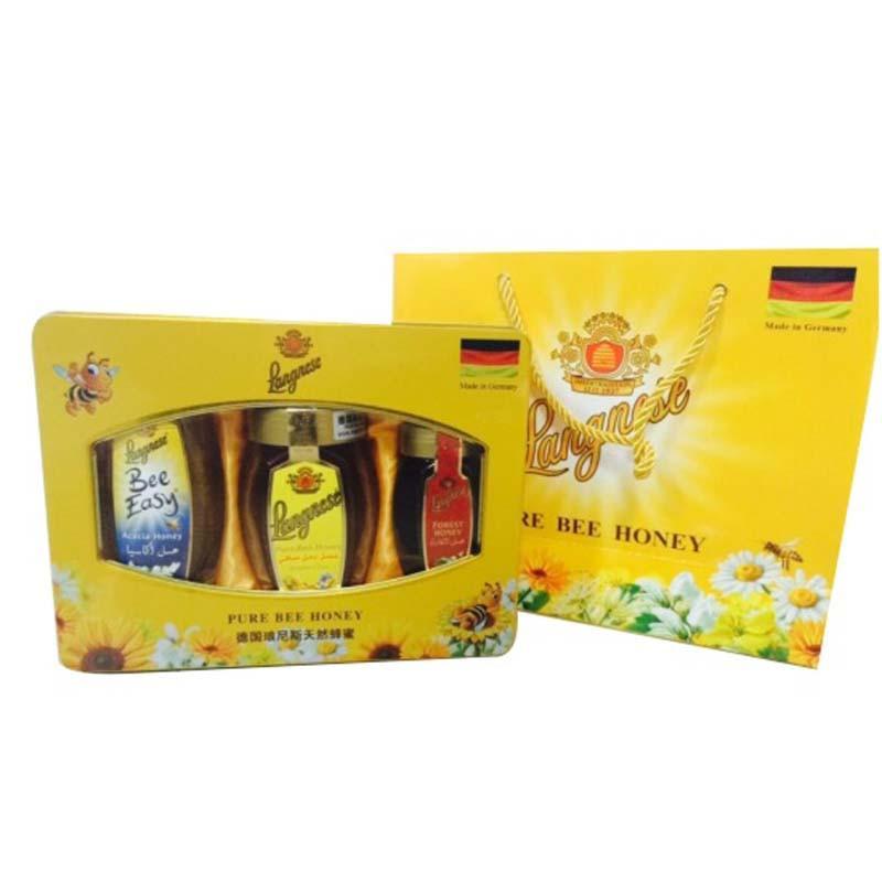 德国原装进口 琅尼斯金装铁礼盒（375g+250g+125g) 滋补 美容养颜
