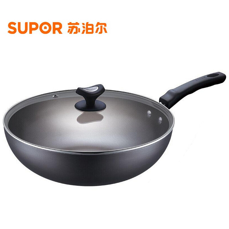 苏泊尔（SUPOR）真不锈健康铁锅FC30T4