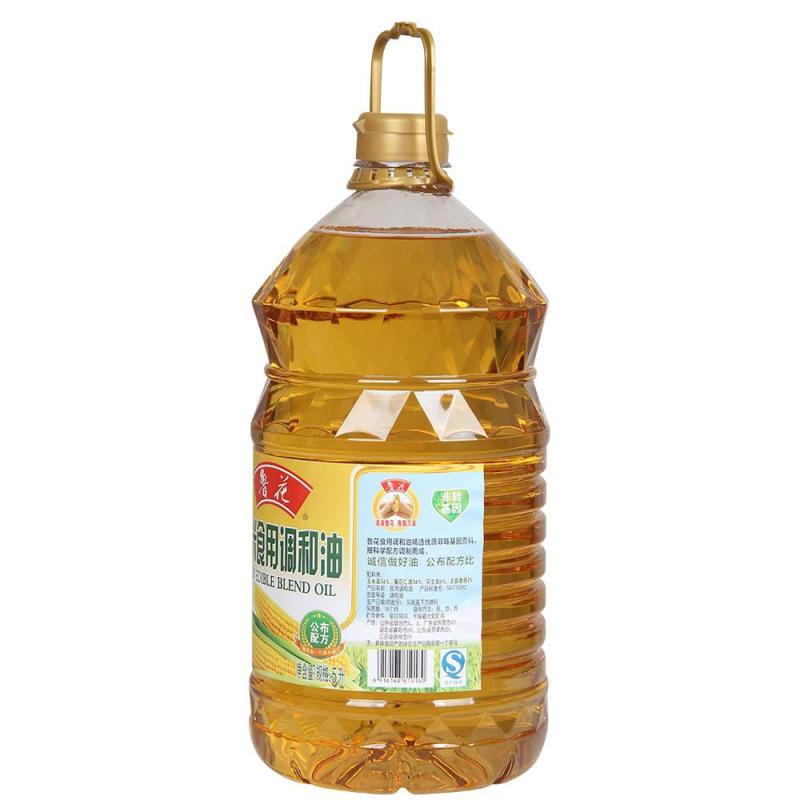 鲁花食用植物调和油5l