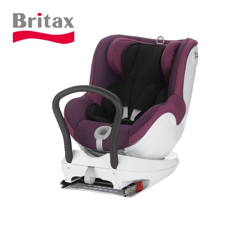 Britax双面骑士汽车儿童安全座椅 0+，1组 0-18kg （出生~约4岁） 停产-闪耀紫