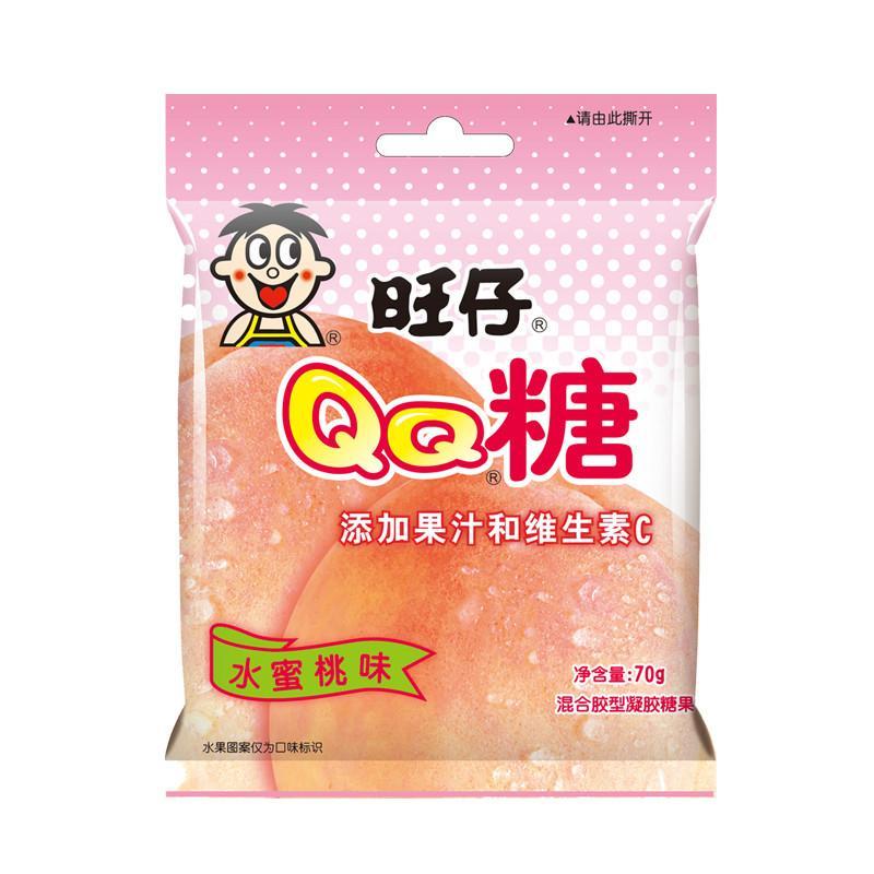 旺仔 QQ糖 水蜜桃 70g