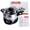利仁（Liven）DHG-180F 分体多用途锅 电火锅 电炖锅 电煮锅