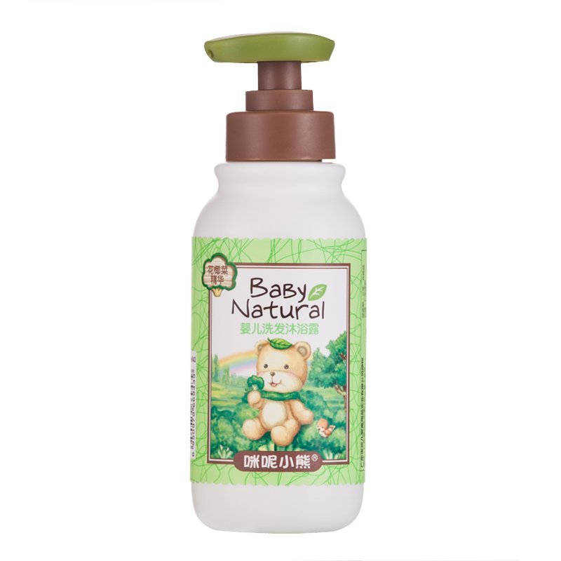 咪呢小熊婴儿洗发沐浴露230ml