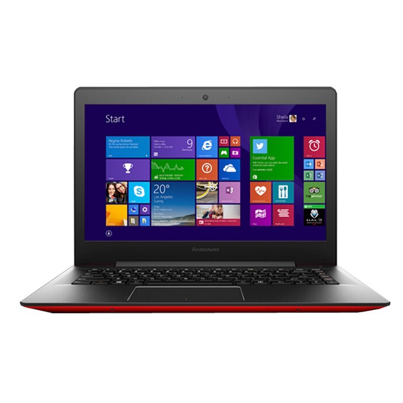 联想(Lenovo)S41-70AM 14英寸超薄笔记本电脑（I5-5200U 4G内存 500硬盘 2G独显 Win8）蔷薇红