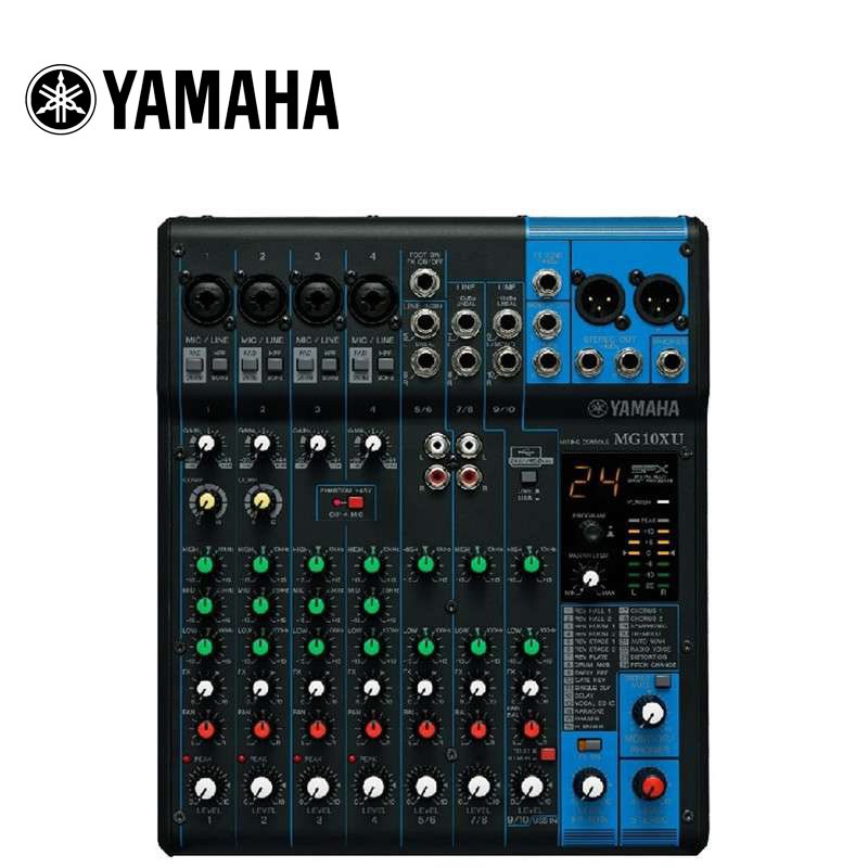 Yamaha/雅马哈 MG10XU 10路 带效果器模拟调音台 正品行货