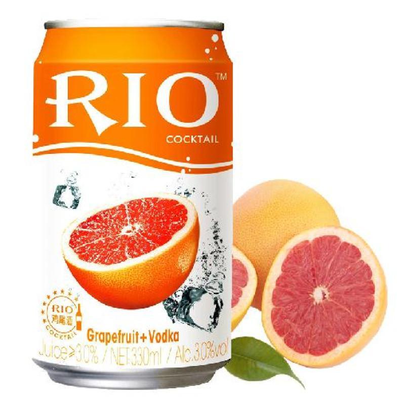 锐澳新微醺鸡尾酒西柚味330ml