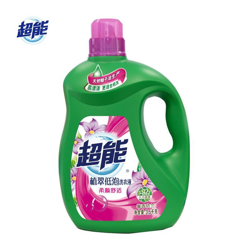 超能植翠洗衣液柔顺舒适3.5kg