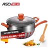 爱仕达（ASD）煎锅 26CM不粘锅煎锅平底锅 炒锅蒸锅锅具多用煎锅燃气GT8326ZWG