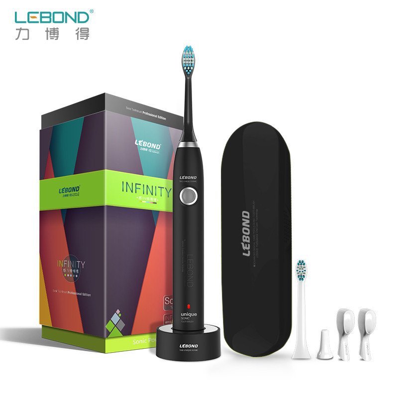 力博得（Lebond) INFINITY系列电动声波牙刷感IN棒棒糖（黑松露味）