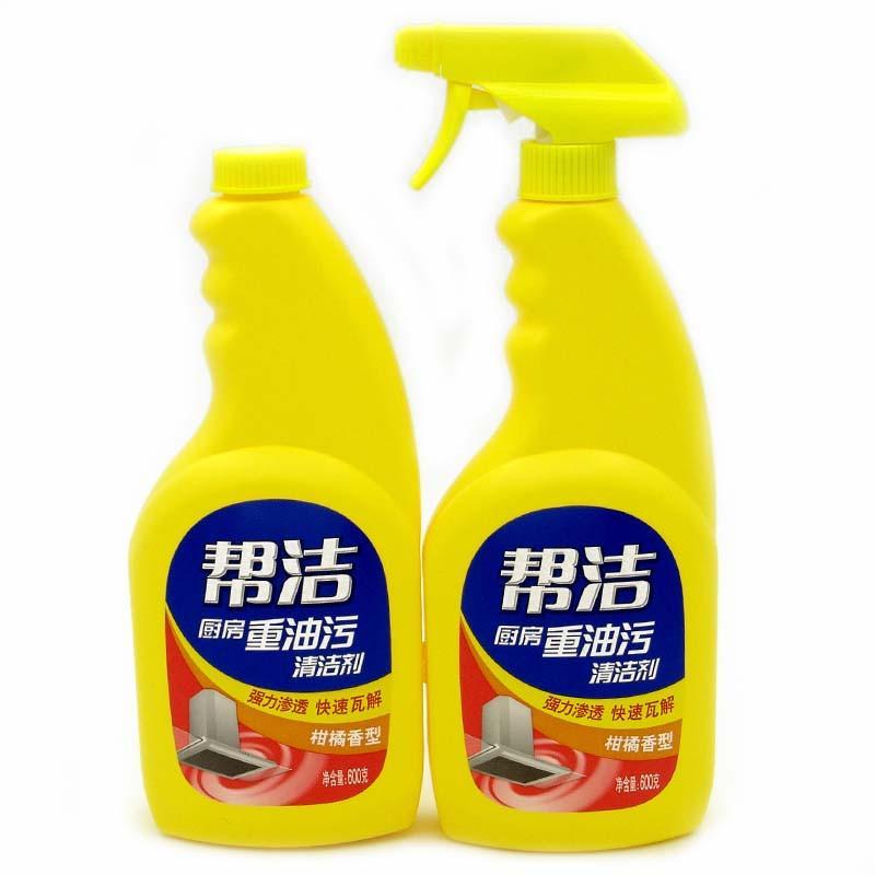 帮洁 厨房重油污清洁剂(柑橘香型) 600克*2瓶
