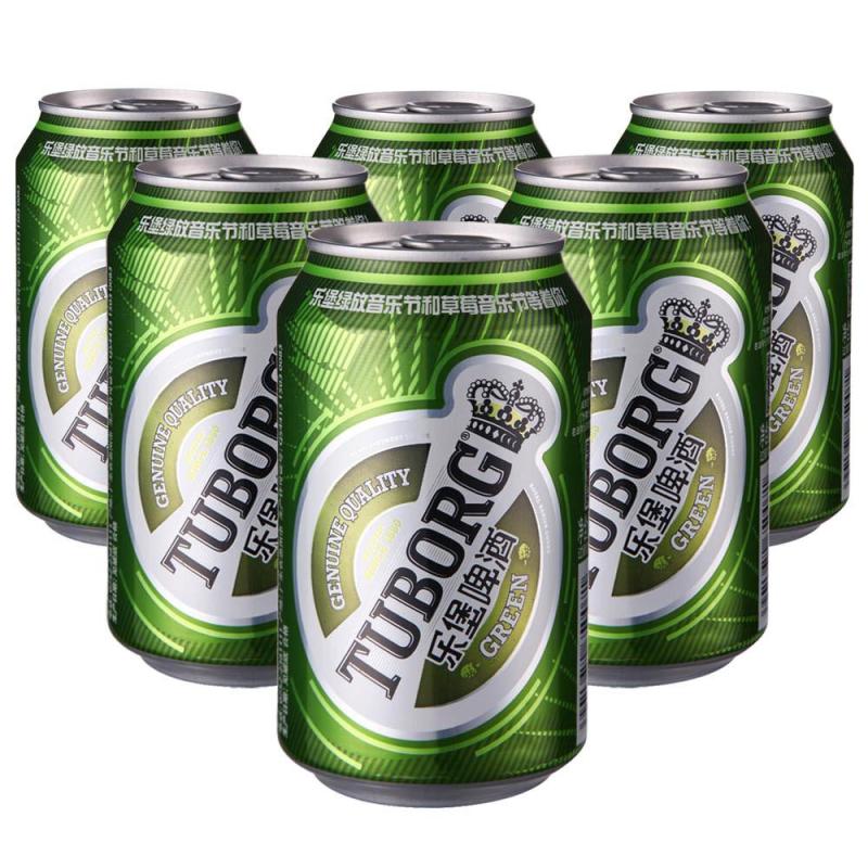 乐堡啤酒罐装六连包330mL*6