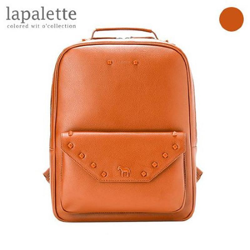 [lapalette]KATE双肩背包26*13*35cm，0.95kg 驼色