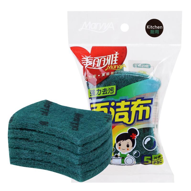 美丽雅去污百洁布5片装