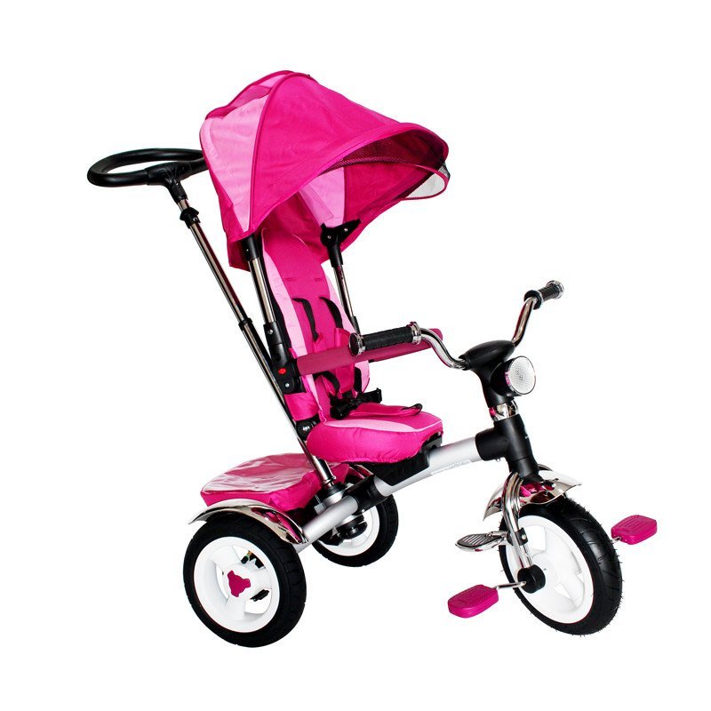 [苏宁自营]川浪DT168C 玫红色儿童三轮车 宝宝脚踏车 给好孩子的生日礼物